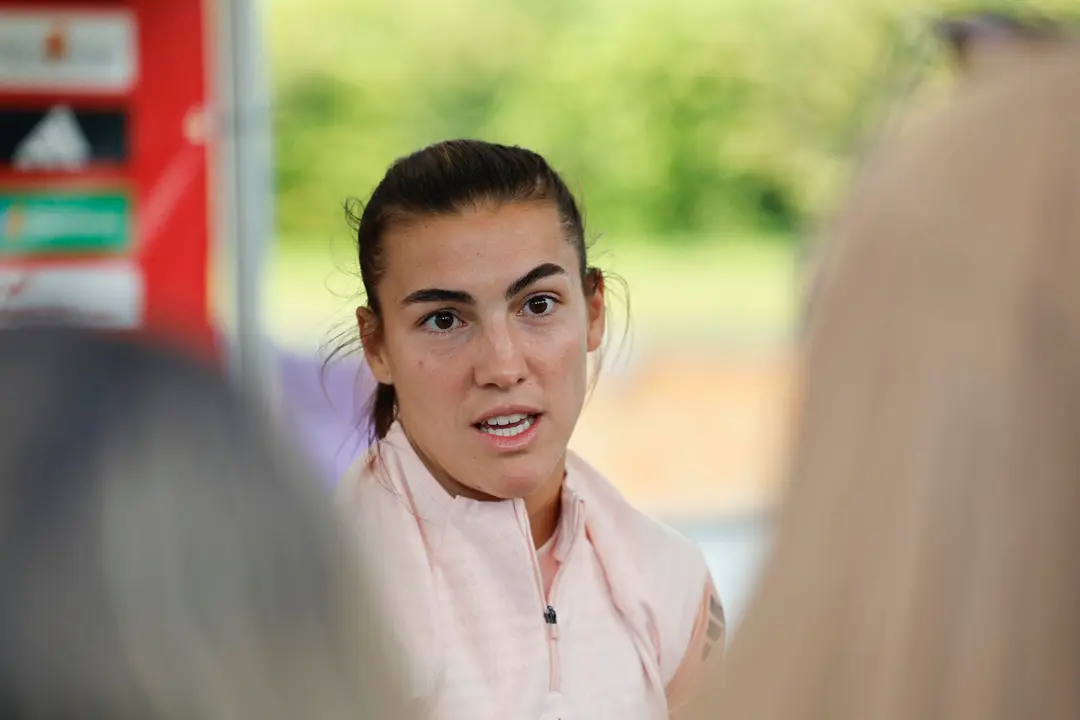 La jugadora de la selecci&oacute;n espa&ntilde;ola, Patri Guijarro, en una imagen de archivo. EFE / Ana Escobar.