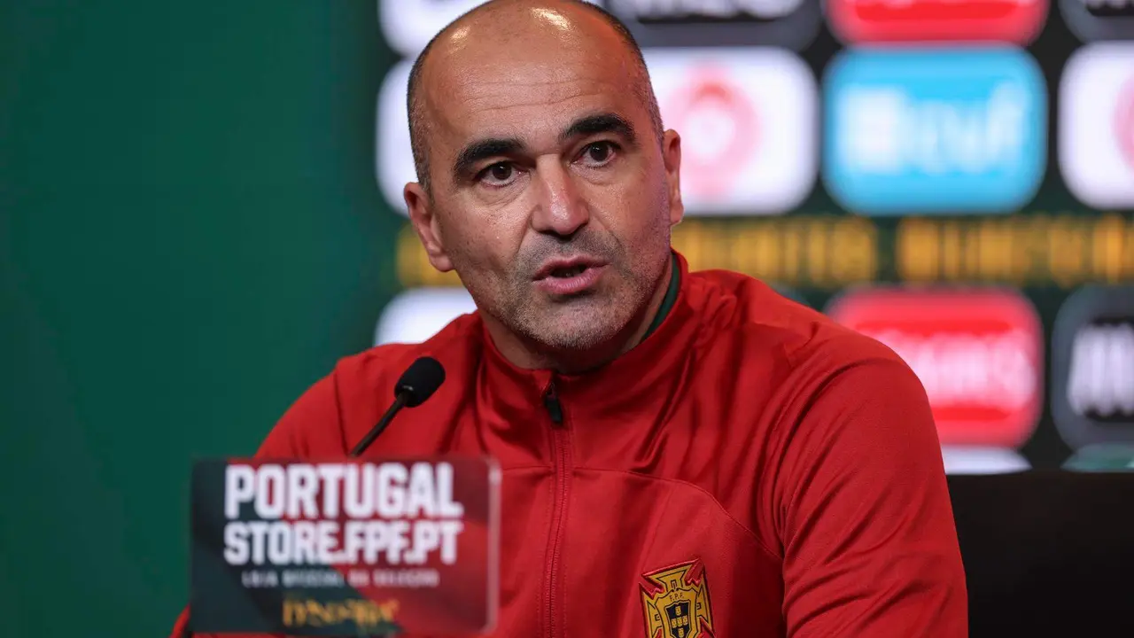 Foto de archivo del espa&ntilde;ol Roberto Mart&iacute;nez, t&eacute;cnico de la selecci&oacute;n portuguesa de f&uacute;tbol. EFE/EPA/MIGUEL A. LOPES