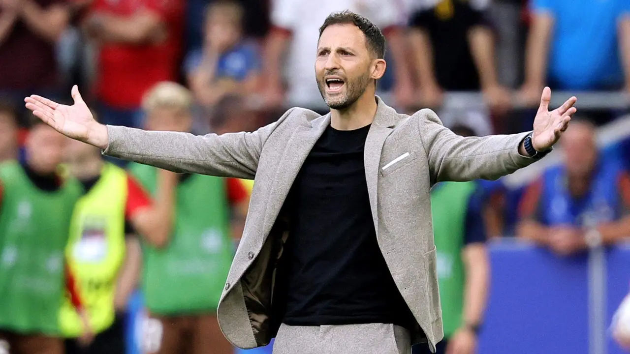 Domenico Tedesco, seleccionador de B&eacute;lgica. EFE/EPA/RONALD WITTEK