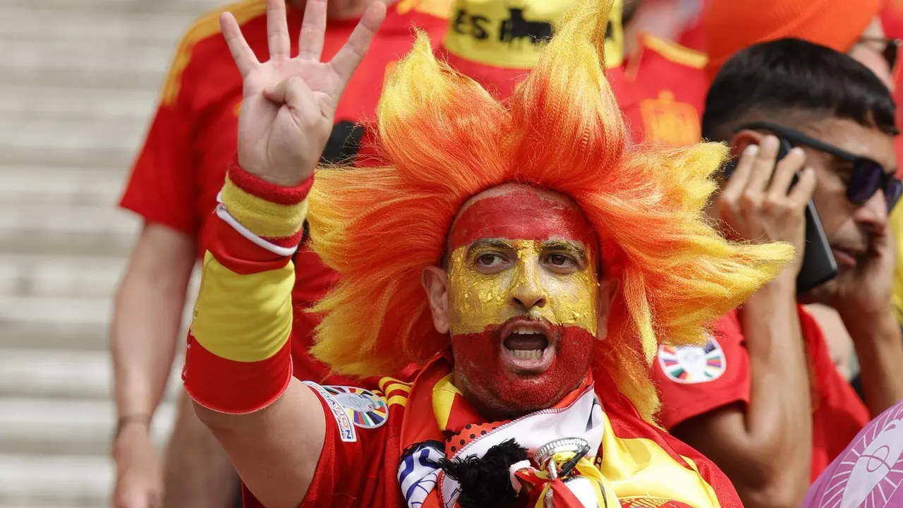 Los espa&ntilde;oles en Stuttgart antes de los cuartos de final. EFE/EPA/RONALD WITTEK