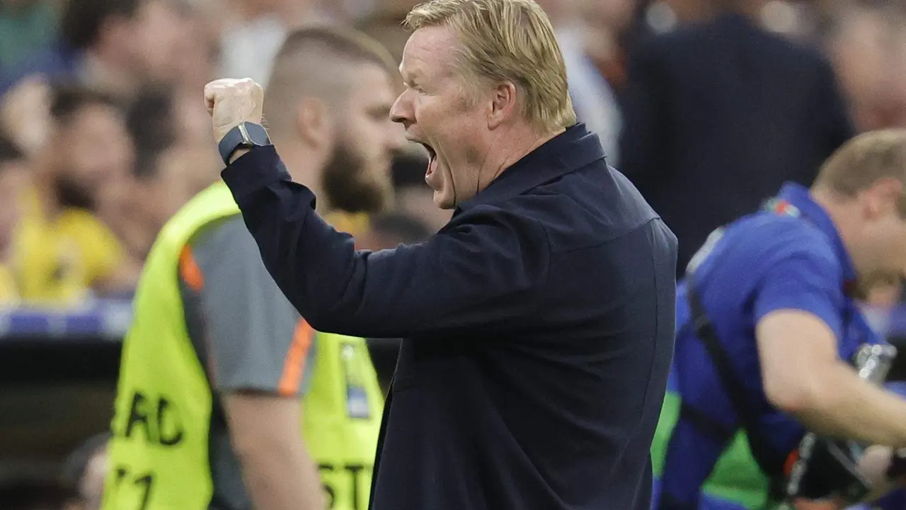El Seleccionador neerland&eacute;s Ronald Koeman. EFE/EPA/RONALD WITTEK