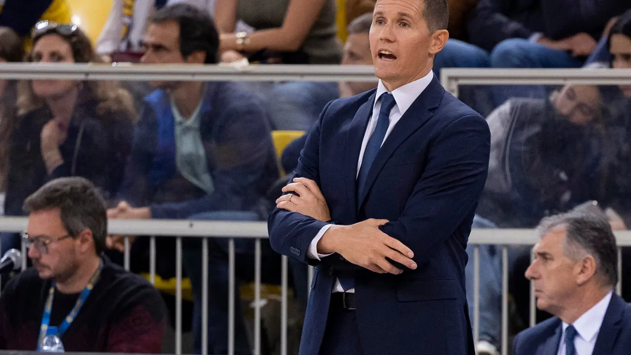 El t&eacute;cnico esloveno del Dreamland, Jaka Lakovic, en foto de archivo de Quique Curbelo. EFE