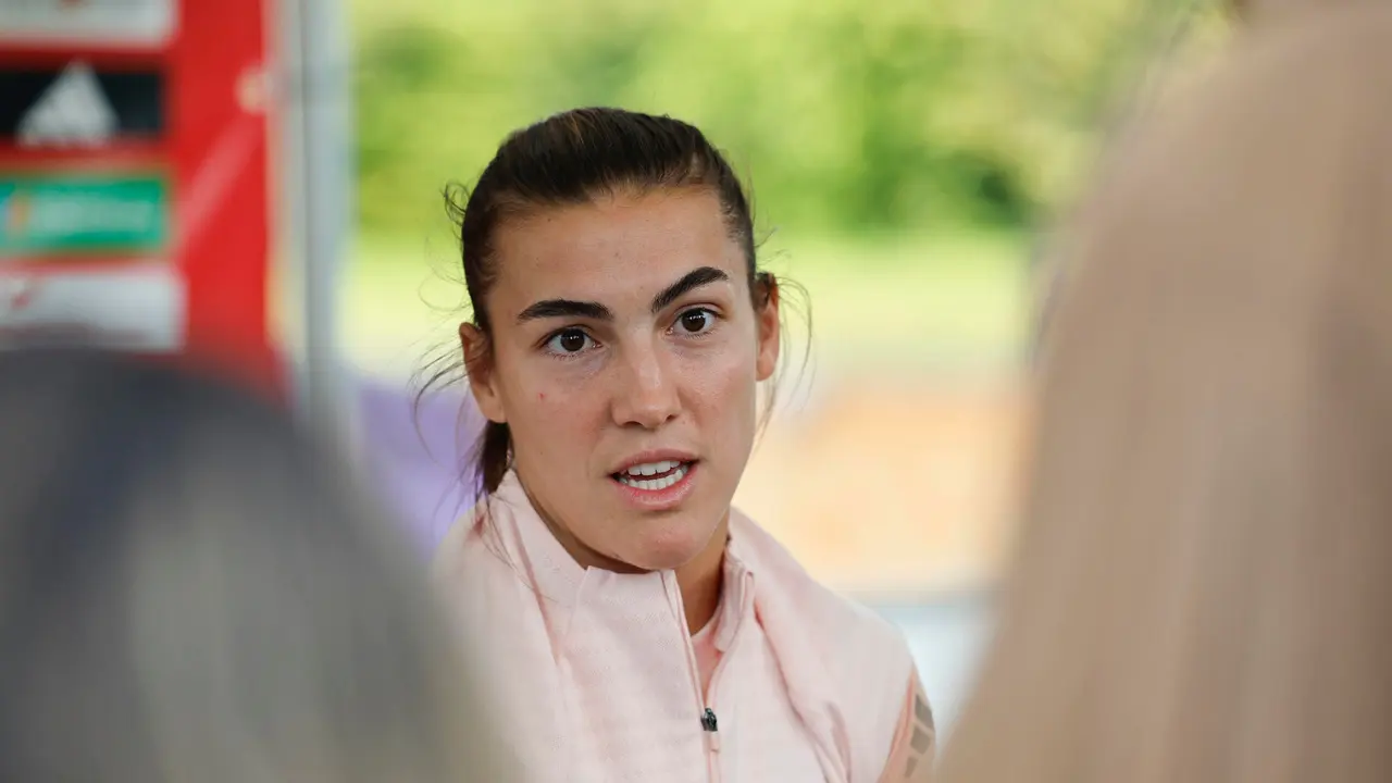 La jugadora de la selecci&oacute;n espa&ntilde;ola, Patri Guijarro, en una imagen de archivo. EFE / Ana Escobar.